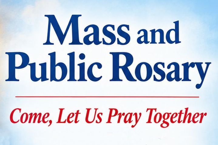 Public Rosary 2026 stamp